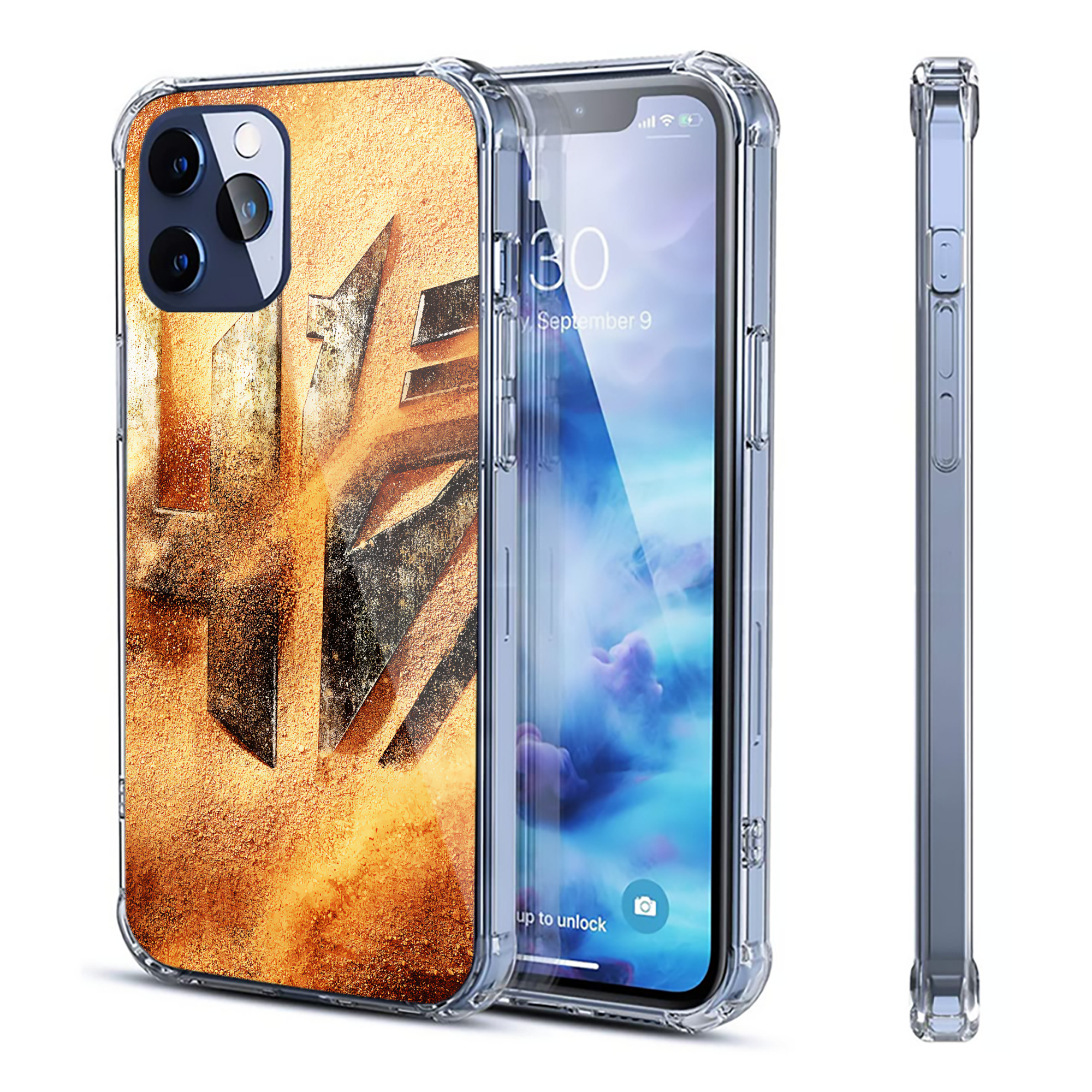 （画像用） Transformers トランスフォーマー 【iPhone 12シリーズ対応】透明スマホケース（クリアソフトケース）